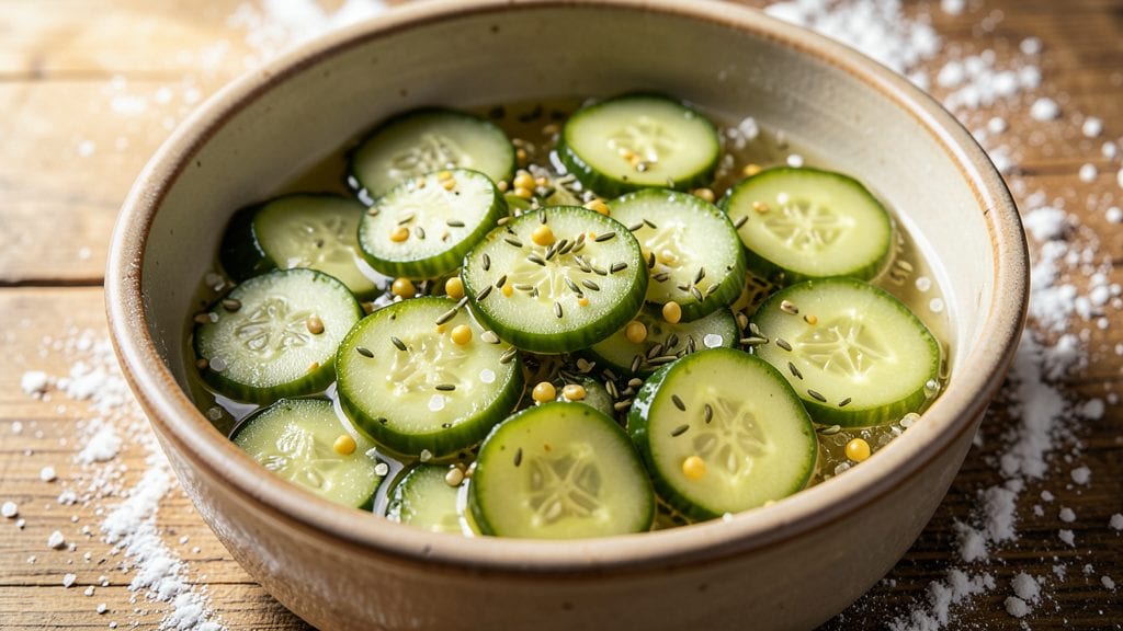 Alton Brown's Bread and Butter Pickle Recipe: Crunchy Sweet-Spicy Cucumbers in Minutes