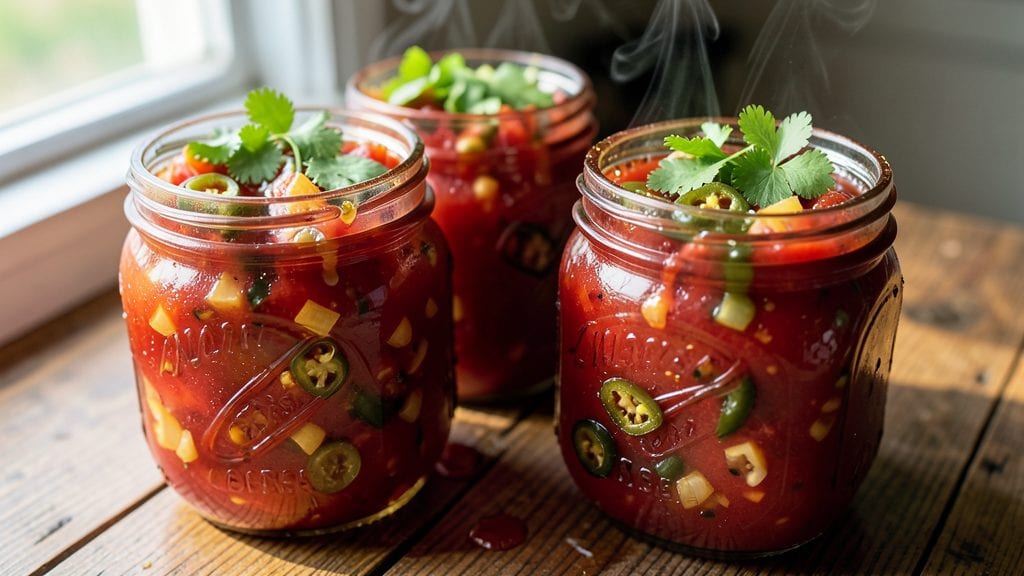 Canned Salsa Recipe Without Vinegar: Bright, Zesty Balance in 15 Minutes