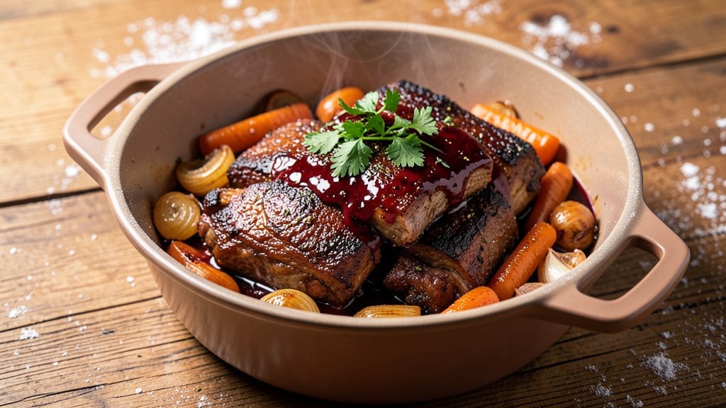 Gordon Ramsay's Braised Short Ribs Recipe: Deep-Red Sauce That Melts With Every Bite