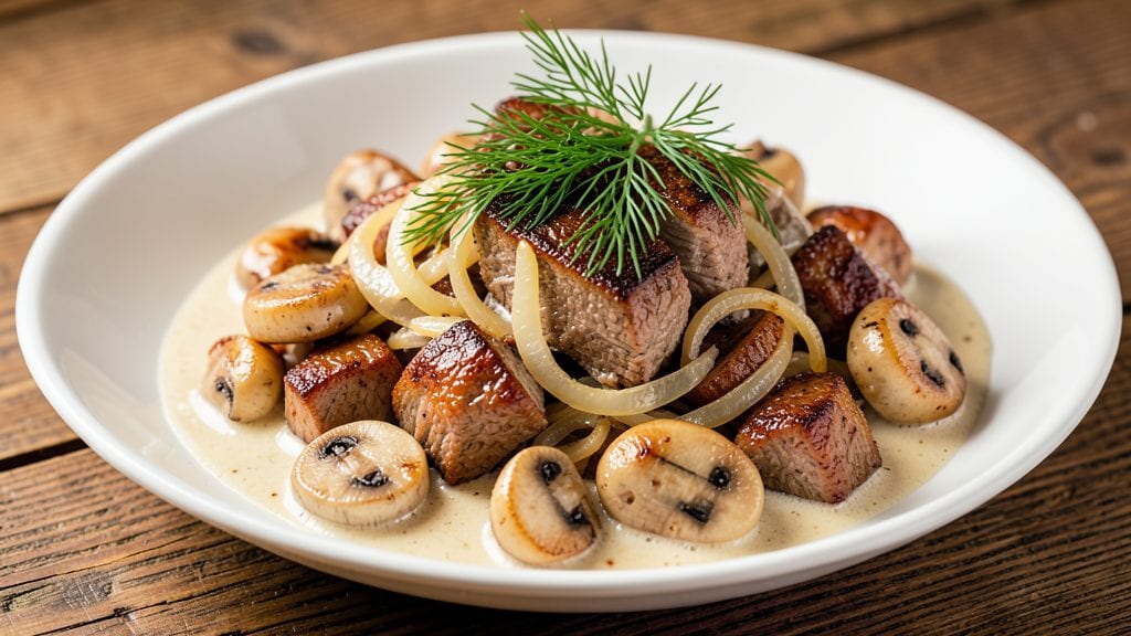 Natasha's Kitchen Beef Stroganoff Recipe: Smooth Mushroom Cream That Coats Every Bite