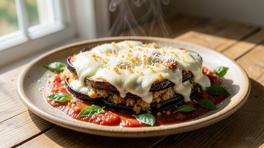 No-Fry Eggplant Parmesan Recipe: Crispy Baked Layers Without the Mess